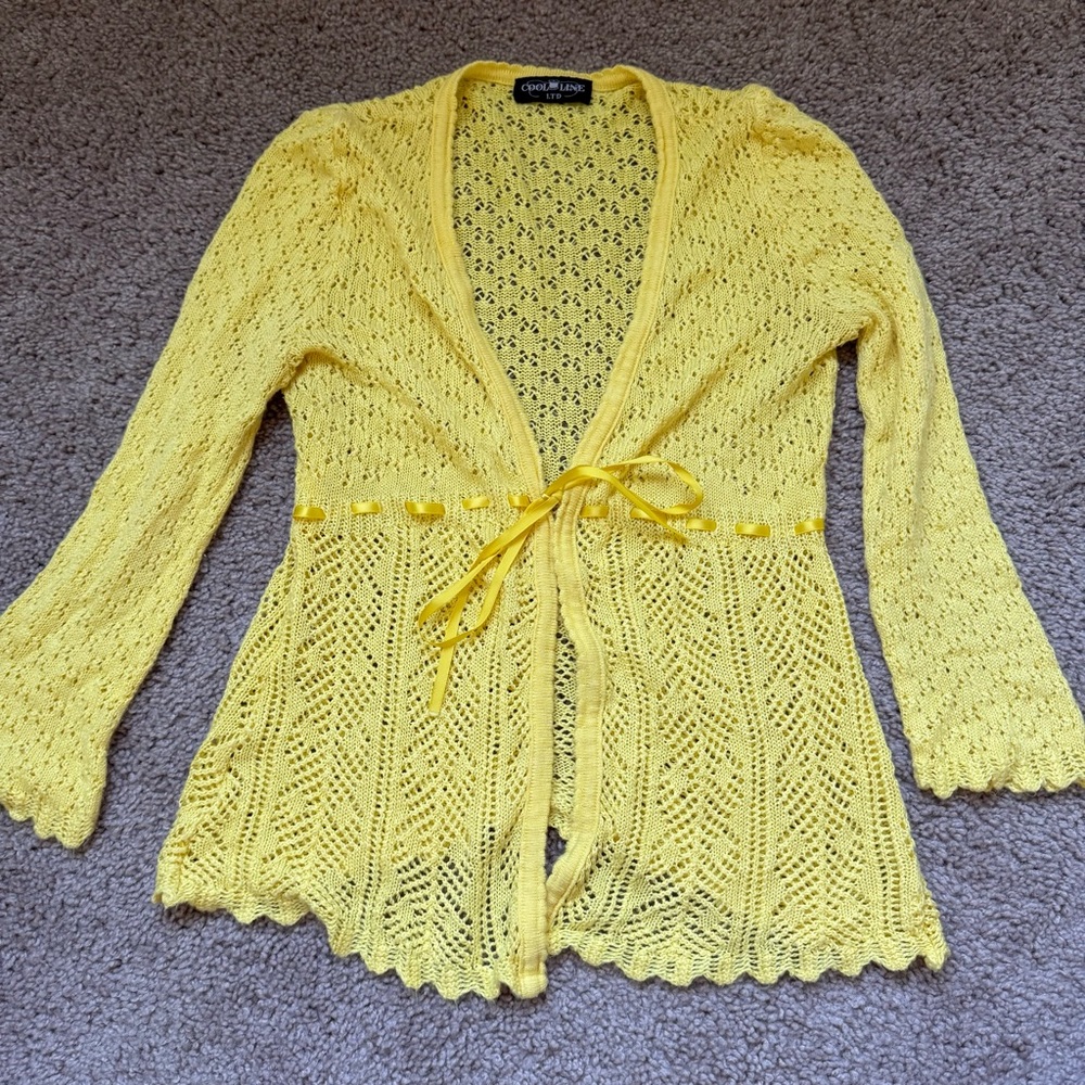 Cool Line LTD yellow sweater